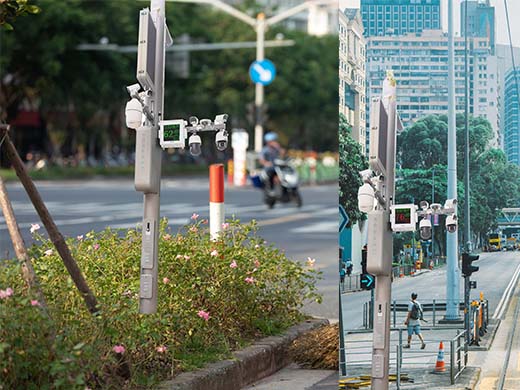 貴港市街道交通噪聲在線監(jiān)測、全天候自動超標變色預警監(jiān)測、助力解決噪聲擾民問題，創(chuàng)建智慧城市發(fā)展
