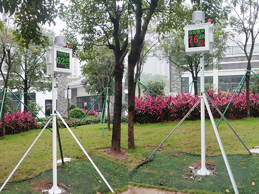江門市某公園安裝噪聲自動監(jiān)測-解決公園噪聲擾民難題推動智慧公園建設