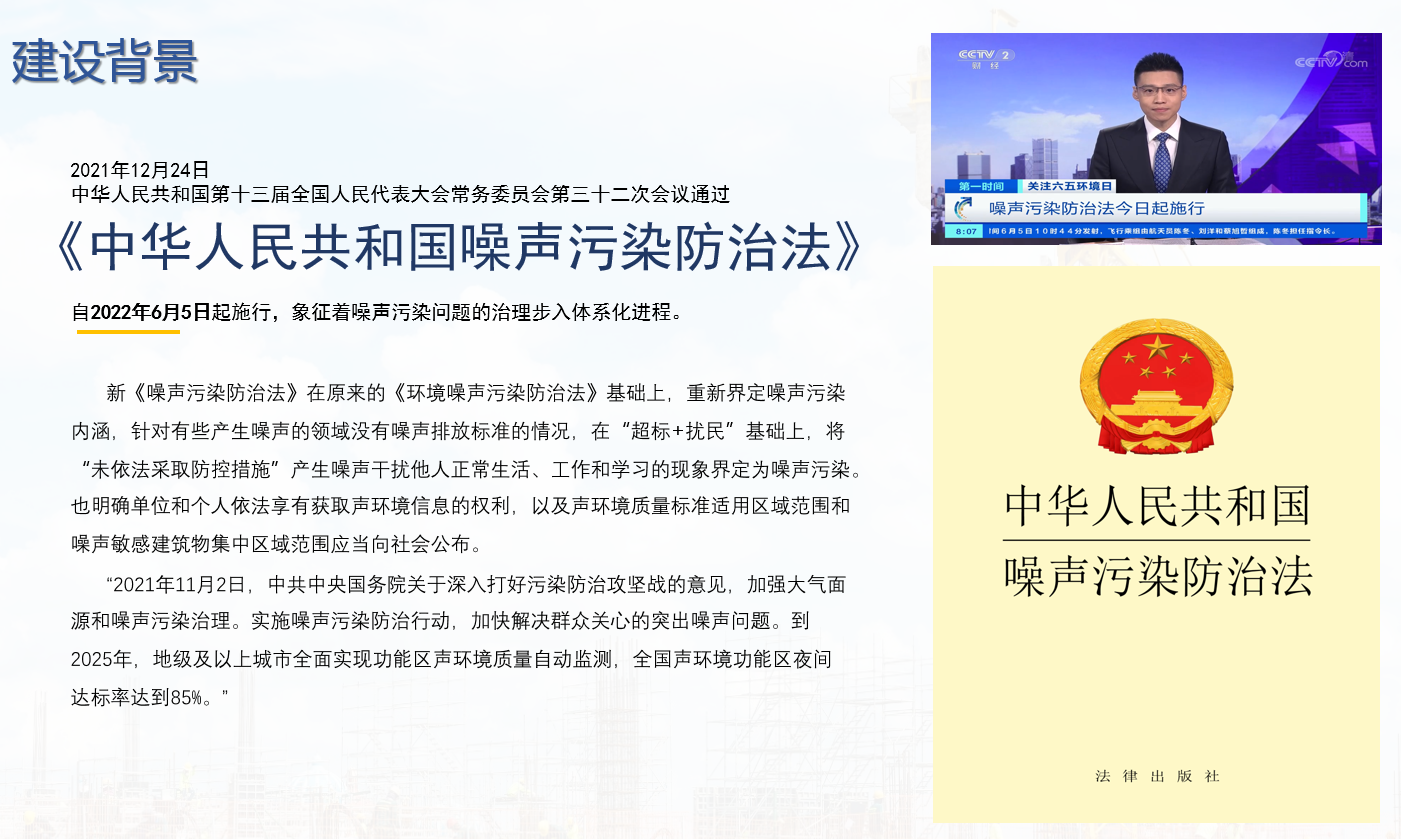 聲環(huán)境質(zhì)量功能區(qū)自動監(jiān)測系統(tǒng)、協(xié)助街道噪聲污染治理多場景應(yīng)用方案